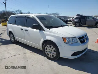 2020 Dodge Grand Caravan SE with VIN 2C4RDGBG6LR240811, listed as a Copart auction lot 47280945 with 100,986 mi miles and Salvage Title. Bid and sale history available at DreamBid. Image 4.