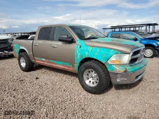 2010 Dodge Ram 1500 SLT with VIN 1D7RB1CP2AS141633, listed as a Copart auction lot 69499904 with 129,488 mi miles and Salvage Title. Bid and sale history available at carsss.com. Image 4.
