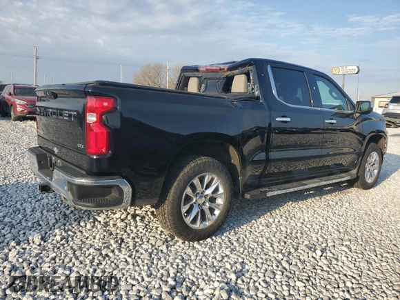 2019 Chevrolet Silverado 1500 LTZ with VIN 3GCUYGED6KG274977, listed as a Copart auction lot 50276525 with 80,926 mi miles and Salvage Title. Bid and sale history available at DreamBid. Image 3.