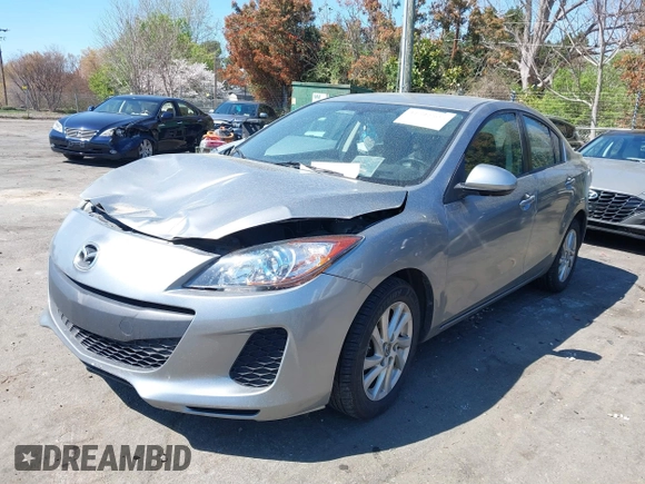 2013 Mazda 3 i Touring with VIN JM1BL1V75D1819095, listed as a IAAI auction lot 41841503 with 192,685 mi miles and . Bid and sale history available at DreamBid. Image 2.