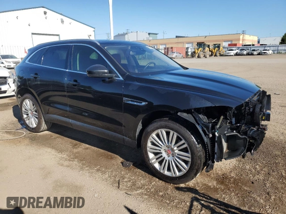 2018 Jaguar F-Pace 30t Portfolio with VIN SADCN2GX2JA239983, listed as a Copart auction lot 61506745 with 130,010 mi miles and Clean title. Bid and sale history available at DreamBid. Image 4.