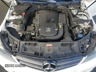 2015 Mercedes-Benz C 250 with VIN WDDGJ4HB6FG433210, listed as a Copart auction lot 49184935 with 84,864 mi miles and Salvage Title. Bid and sale history available at carsss.com. Image 12.