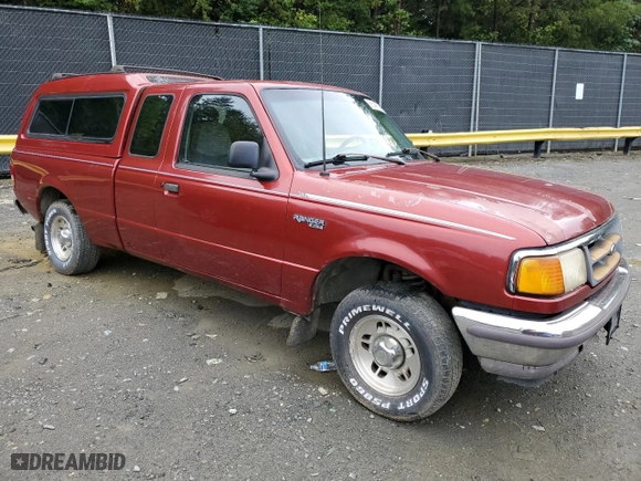1996 Ford Ranger XL with VIN 1FTCR14A2TTA52289, listed as a Copart auction lot 66348014 with 342,661 mi miles and Clean Title. Bid and sale history available at carsss.com. Image 4.