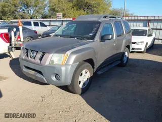 2005 Nissan Xterra S with VIN 5N1AN08U65C610855, listed as a IAAI auction lot 41844732 with 209,939 mi miles. Bid and sale history available at carsss.com. Image 2.