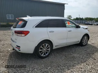 2016 Kia Sorento SXL with VIN 5XYPKDA53GG013517, listed as a Copart auction lot 60932015 with 150,334 mi miles and Non repairable. Bid and sale history available at DreamBid. Image 3.