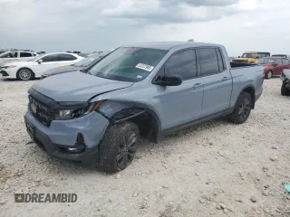 2024 Honda Ridgeline Sport z VIN 5FPYK3F12RB032145, wystawiony jako Copart lot #55237905 z przebiegiem 6 282 mil mil oraz Szkoda całkowita • Salvage title. Historia ofert i sprzedaży dostępna na DreamBid. Obrazek 1.