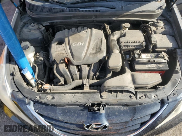 2012 Hyundai Sonata GLS with VIN 5NPEB4AC6CH336677, listed as a Copart auction lot 52962685 with 112,585 mi miles and Salvage Title. Bid and sale history available at carsss.com. Image 11.