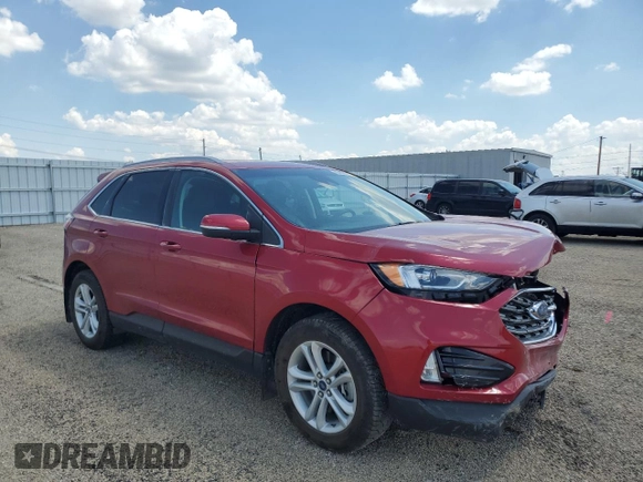 2020 Ford Edge SEL с VIN 2FMPK4J96LBA06946, выставлен на аукционе Copart как лот 56898855 с пробегом 54 984 миль миль и Списание • Salvage title. История ставок и продаж доступна на DreamBid. Изображение 4.