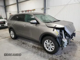 2019 Kia Sorento LX with VIN 5XYPG4A33KG500743, listed as a Copart auction lot 47312445 with 54,743 mi miles and Clean Title. Bid and sale history available at carsss.com. Image 4.
