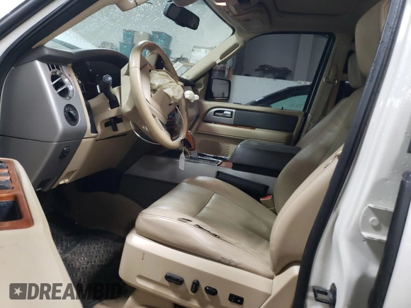 2008 Ford Expedition Eddie Bauer with VIN 1FMFU18518LA43000, listed as a Copart auction lot 49407645 with 108,053 mi miles and Salvage title. Bid and sale history available at DreamBid. Image 7.