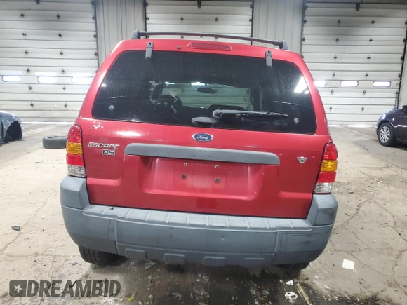2006 Ford Escape XLT with VIN 1FMCU03106KA18187, listed as a Copart auction lot 56409005 with 112,310 mi miles and Non repairable. Bid and sale history available at DreamBid. Image 6.