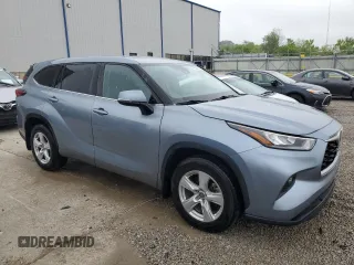 2020 Toyota Highlander LE with VIN 5TDBZRBH7LS016753, listed as a Copart auction lot 53721675 with 73,940 mi miles and Salvage title. Bid and sale history available at DreamBid. Image 4.