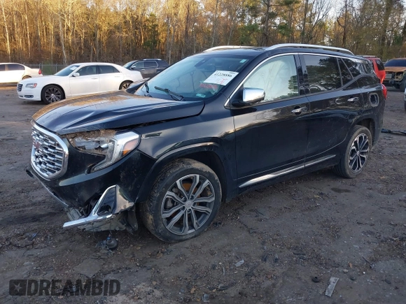 2020 GMC Terrain Denali with VIN 3GKALSEX5LL105450, listed as a IAAI auction lot 41228886 with 157,520 mi miles and . Bid and sale history available at DreamBid. Image 2.