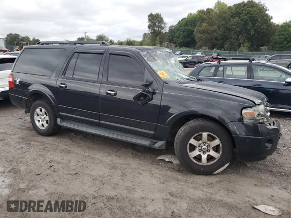 2010 Ford Expedition EL SSV with VIN 1FMJK1G59AEB49075, listed as a Copart auction lot 73537274 with 0 mi miles and Salvage Title. Bid and sale history available at carsss.com. Image 4.