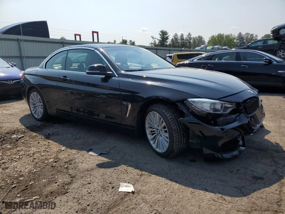 2014 BMW 4 Series 428i xDrive with VIN WBA3V9C52EPR69126, listed as a Copart auction lot 66181394 with 108,455 mi miles and Salvage Title. Bid and sale history available at carsss.com. Image 4.