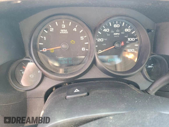 2008 Chevrolet Silverado 1500 Work Truck with VIN 1GCEC14C68Z104300, listed as a Copart auction lot 87415244 with 176,294 mi miles and Salvage Title. Bid and sale history available at carsss.com. Image 9.