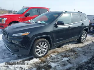 2016 Jeep Cherokee Limited with VIN 1C4PJLDS3GW374084, listed as a IAAI auction lot 41646098 with 112,510 mi miles. Bid and sale history available at carsss.com. Image 2.