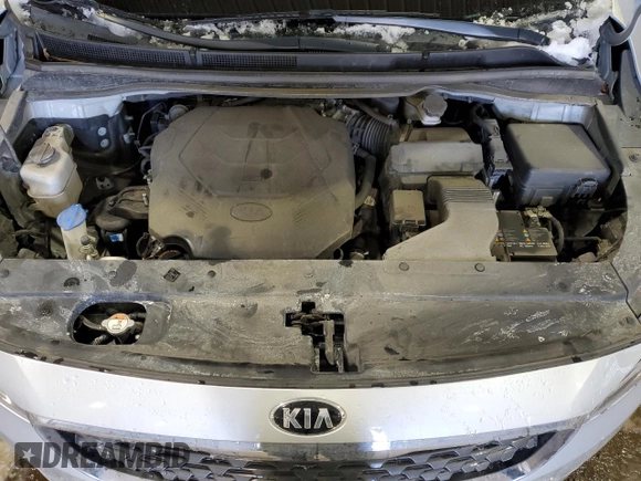 2021 Kia Sedona EX with VIN KNDMB5C17M6671469, listed as a Copart auction lot 89316135 with 41,614 mi miles and Salvage Title. Bid and sale history available at carsss.com. Image 14.