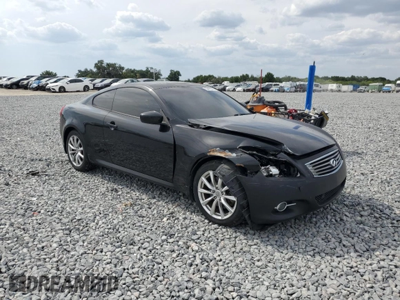2014 Infiniti Q60 with VIN JN1CV6ELXEM130200, listed as a Copart auction lot 55410725 with 107,889 mi miles and Clean title. Bid and sale history available at DreamBid. Image 4.