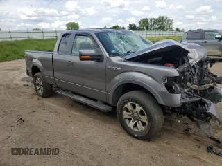 2014 Ford F-150 XL with VIN 1FTFX1EF3EKE62203, listed as a Copart auction lot 57868375 with 106,521 mi miles and Clean title. Bid and sale history available at DreamBid. Image 4.