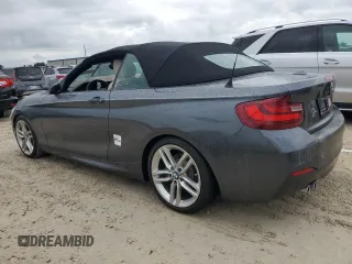 2017 BMW 2 Series 230i with VIN WBA2K9C37HV950557, listed as a Copart auction lot 74425264 with Not provided miles and Salvage title. Bid and sale history available at DreamBid. Image 2.