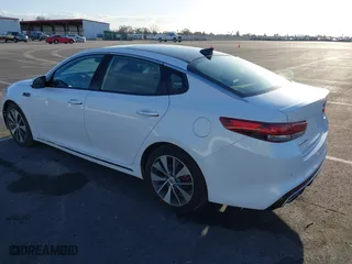2016 Kia Optima SXL Turbo with VIN 5XXGV4L20GG023095, listed as a IAAI auction lot 41580598 with 155,002 mi miles. Bid and sale history available at carsss.com. Image 3.