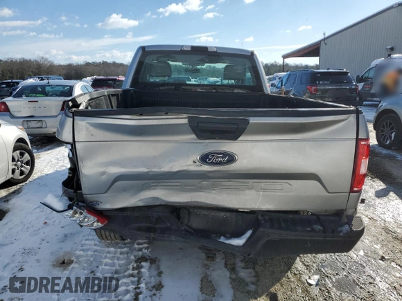 2020 Ford F-150 XL with VIN 1FTMF1CB8LKF47836, listed as a Copart auction lot 86547094 with 155,543 mi miles and Salvage Title. Bid and sale history available at carsss.com. Image 6.