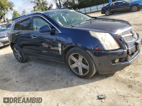 2010 Cadillac SRX Performance Collection with VIN 3GYFNBEY5AS612432, listed as a Copart auction lot 86556334 with 212,975 mi miles and Salvage Title. Bid and sale history available at DreamBid. Image 4.