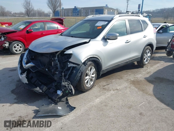 2015 Nissan Rogue SL with VIN 5N1AT2MT7FC877986, listed as a IAAI auction lot 41777704 with 130,537 mi miles. Bid and sale history available at carsss.com. Image 2.