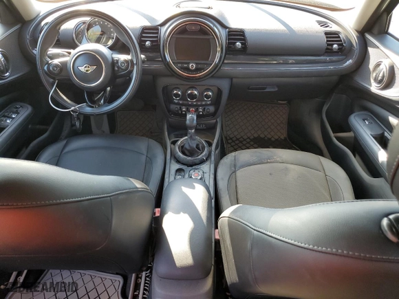 2017 MINI Clubman Cooper with VIN WMWLU1C58H2F28156, listed as a Copart auction lot 73883484 with 0 mi miles and Salvage Title. Bid and sale history available at carsss.com. Image 8.
