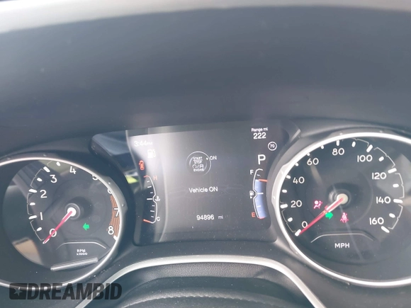 2020 Jeep Compass Limited with VIN 3C4NJDCB8LT127027, listed as a IAAI auction lot 41724110 with 94,896 mi miles and . Bid and sale history available at DreamBid. Image 7.
