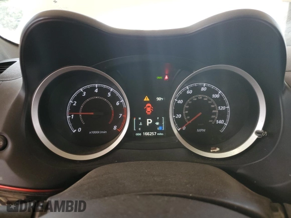 2017 Mitsubishi Lancer ES with VIN JA32U2FU3HU013007, listed as a Copart auction lot 60939664 with 166,257 mi miles and Salvage Title. Bid and sale history available at DreamBid. Image 9.
