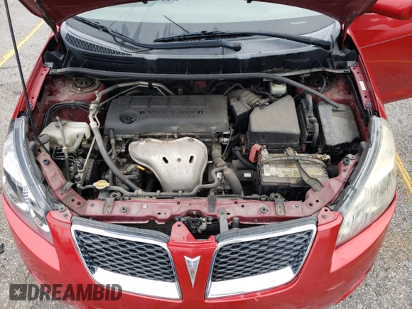 2009 Pontiac Vibe w/1SB with VIN 5Y2SL67089Z423071, listed as a Copart auction lot 71074793 with 168,655 mi miles and Salvage Title. Bid and sale history available at carsss.com. Image 11.