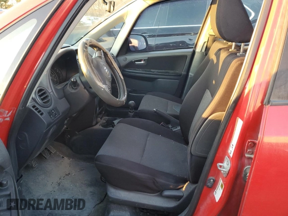 2009 Suzuki SX4 Touring Pkg 2 with VIN JS2YC417096200065, listed as a Copart auction lot 86225264 with 0 mi miles and Salvage Title. Bid and sale history available at carsss.com. Image 7.
