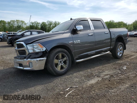 2016 Ram 1500 Big Horn with VIN 3C6RR7LT5GG181413, listed as a Copart auction lot 56681415 with 147,860 mi miles and Salvage title. Bid and sale history available at DreamBid. Image 1.