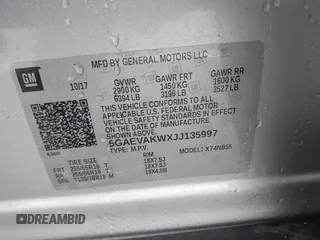 2018 Buick Enclave Essence with VIN 5GAEVAKWXJJ135997, listed as a IAAI auction lot 41901690 with 93,568 mi miles and . Bid and sale history available at carsss.com. Image 9.