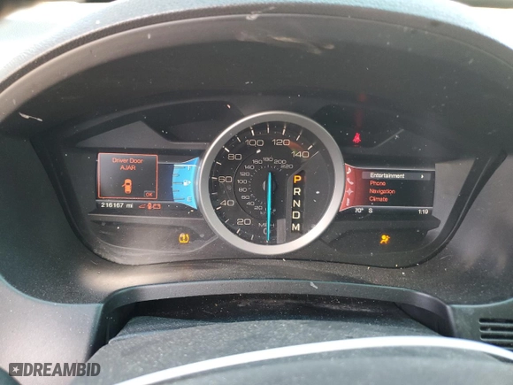 2013 Ford Explorer Sport with VIN 1FM5K8GT0DGB89465, listed as a Copart auction lot 50693565 with 216,167 mi miles and Non Repairable. Bid and sale history available at carsss.com. Image 9.