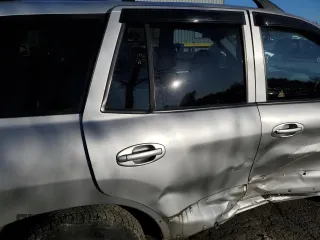 2003 Hyundai Santa Fe GLS with VIN KM8SC73D93U534436, listed as a Copart auction lot 44957605 with 123,519 mi miles and Salvage Title. Bid and sale history available at carsss.com. Image 11.