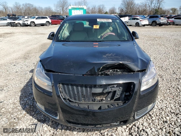 2012 Buick Regal Premium 1 with VIN 2G4GS5EK7C9132808, listed as a Copart auction lot 50222405 with 154,196 mi miles and Salvage Title. Bid and sale history available at carsss.com. Image 5.