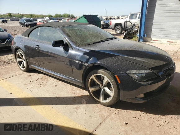 2008 BMW 6 Series 650i with VIN WBAEB53568CX61840, listed as a Copart auction lot 78437654 with 117,548 mi miles and Clean Title. Bid and sale history available at carsss.com. Image 4.
