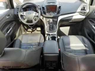 2015 Ford C-Max Hybrid SEL with VIN 1FADP5BUXFL111274, listed as a Copart auction lot 49205835 with 93,563 mi miles and Salvage Title. Bid and sale history available at carsss.com. Image 8.