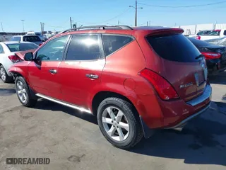 2006 Nissan Murano SL with VIN JN8AZ08W46W514110, listed as a IAAI auction lot 39144494 with 0 mi miles. Bid and sale history available at carsss.com. Image 3.