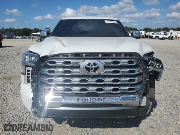 2024 Toyota Tundra 1794 Edition with VIN 5TFMA5DB2RX144001, listed as a Copart auction lot 77356464 with 30,577 mi miles and Salvage title. Bid and sale history available at DreamBid. Image 5.
