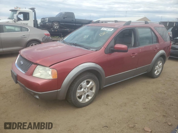 2007 Ford Freestyle SEL z VIN 1FMDK05137GA27655, wystawiony jako Copart lot #57710215 z przebiegiem 131 176 mil mil oraz Czysty tytuł • Clean title. Historia ofert i sprzedaży dostępna na DreamBid. Obrazek 1.