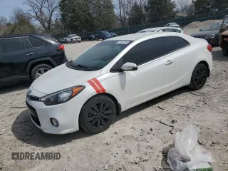 2016 Kia Forte EX with VIN KNAFX6A8XG5633628, listed as a Copart auction lot 49647635 with 85,900 mi miles and Clean Title. Bid and sale history available at DreamBid. Image 1.
