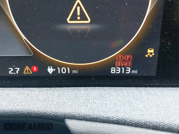 2023 Kia EV6 Wind with VIN KNDC3DLC7P5114527, listed as a IAAI auction lot 41665100 with 8,313 mi miles and . Bid and sale history available at DreamBid. Image 15.