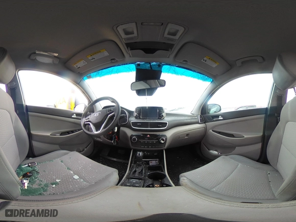 2019 Hyundai Tucson SE with VIN KM8J23A48KU923772, listed as a IAAI auction lot 42069850 with 57,692 mi miles. Bid and sale history available at carsss.com. Image 21.
