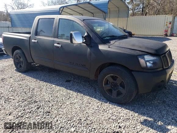 2005 Nissan Titan XE with VIN 1N6AA07A85N508790, listed as a Copart auction lot 46782375 with 159,562 mi miles and Clean Title. Bid and sale history available at DreamBid. Image 4.