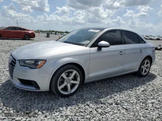 2016 Audi A3 1.8T Premium with VIN WAUA7GFF7G1052909, listed as a Copart auction lot 51735025 with 100,737 mi miles and Salvage Title. Bid and sale history available at carsss.com. Image 1.
