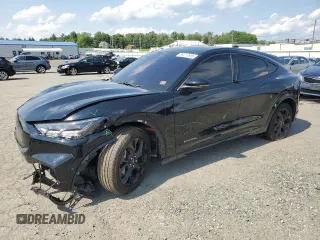 2023 Ford Mustang Mach-E Premium with VIN 3FMTK3SU7PMA64788, listed as a Copart auction lot 60277685 with 13,837 mi miles and Salvage title. Bid and sale history available at DreamBid. Image 1.